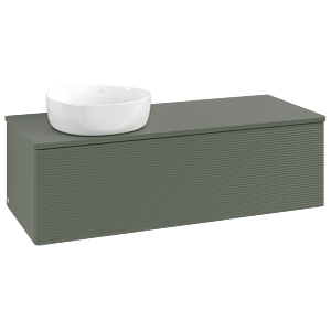 Villeroy & Boch Antao Waschtischunterschrank 1200x360x500mm L33150HL mit Beleuchtung mit Struktur FK/AP: HL/0