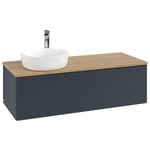 Meuble sous-vasque Villeroy &amp; Boch Antao 1200x360x500mm L33151HG avec éclairage avec structure FK/AP: HG/1