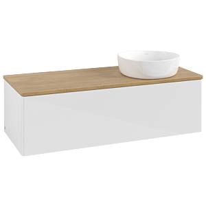Villeroy &amp; Boch Antao vanity unit 1200x360x500mm L34011GF with lighting FK/AP: GF/1
