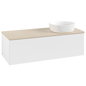 Villeroy &amp; Boch Antao vanity unit 1200x360x500mm L34013MT with lighting FK/AP: MT/3