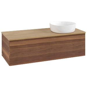Villeroy &amp; Boch Antao meuble sous vasque 1200x360x500mm L34111HM avec éclairage avec structure FK/AP: HM/1