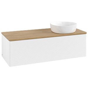 Villeroy & Boch Antao Waschtischunterschrank 1200x360x500mm L34111MT mit Beleuchtung mit Struktur FK/AP: MT/1