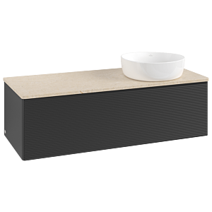 Villeroy & Boch Antao Waschtischunterschrank 1200x360x500mm L34113PD mit Beleuchtung mit Struktur FK/AP: PD/3