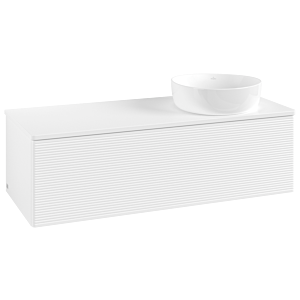 Villeroy & Boch Antao Waschtischunterschrank 1200x360x500mm L34150MT mit Beleuchtung mit Struktur FK/AP: MT/0