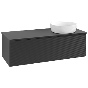 Villeroy & Boch Antao Waschtischunterschrank 1200x360x500mm L34150PD mit Beleuchtung mit Struktur FK/AP: PD/0