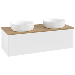 Villeroy &amp; Boch Antao vanity unit 1200x360x500mm L35011MT with lighting FK/AP: MT/1