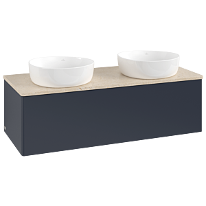 Meuble sous-vasque Villeroy &amp; Boch Antao 1200x360x500mm L35013HG avec éclairage FK/AP: HG/3