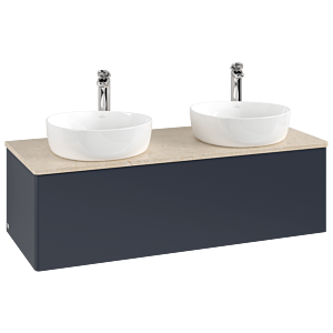 Meuble sous-vasque Villeroy &amp; Boch Antao 1200x360x500mm L35053HG avec éclairage FK/AP: HG/3