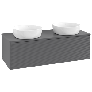 Meuble sous-vasque Villeroy &amp; Boch Antao 1200x360x500mm L35110GK avec éclairage avec structure FK/AP: GK/0