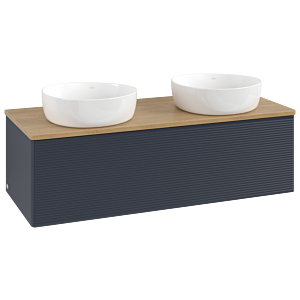 Meuble sous-vasque Villeroy &amp; Boch Antao 1200x360x500mm L35111HG avec éclairage avec structure FK/AP: HG/1