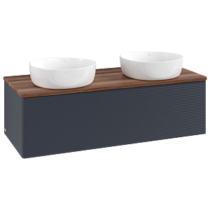 Meuble sous-vasque Villeroy &amp; Boch Antao 1200x360x500mm L35112HG avec éclairage avec structure FK/AP: HG/2