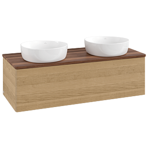 Villeroy &amp; Boch Antao vanity unit 1200x360x500mm L35112HN with lighting with structure FK/AP: HN/2