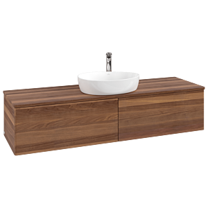 Meuble sous-vasque Villeroy &amp; Boch Antao 1600x360x500mm L36052HM avec éclairage FK/AP: HM/2
