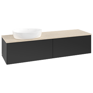 Meuble sous-vasque Villeroy &amp; Boch Antao 1600x360x500mm L37013PD avec éclairage FK/AP: PD/3