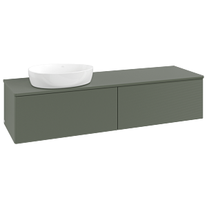 Meuble sous-vasque Villeroy &amp; Boch Antao 1600x360x500mm L37150HL avec éclairage avec structure FK/AP: HL/0
