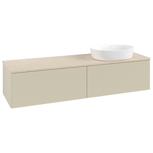 Villeroy &amp; Boch Antao vanity unit 1600x360x500mm L38013HJ with lighting FK/AP: HJ/3