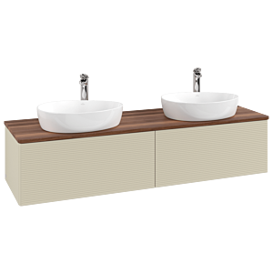 Meuble sous-vasque Villeroy &amp; Boch Antao 1600x360x500mm L39152HJ avec éclairage avec structure FK/AP: HJ/2
