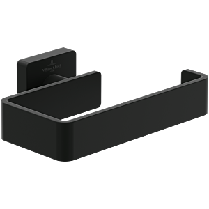 Villeroy und Boch Elements Striking Toilettenpapierhalter TVA152014000K5 135x45x93mm, ohne Deckel, matt black