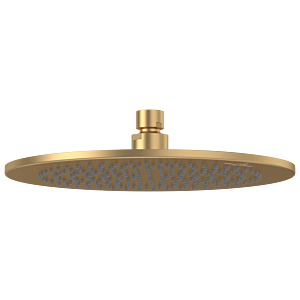 Villeroy &amp; Boch Universal Showers douche de tête TVC00000100076 d= 250mm, rond, montage au plafond, or brossé