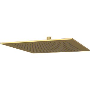 Villeroy &amp; Boch Universal Showers overhead shower TVC00000600076 350x350mm, square, ceiling mounting, brushed gold