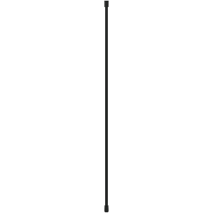 Villeroy & Boch Universal Showers Handbrauseschlauch TVC000034000K5 1600mm, PVC, matt black