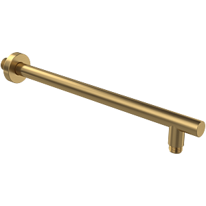 Villeroy &amp; Boch Universal Showers shower arm TVC00045351076 round, wall mounting, brushed gold