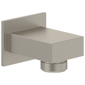 Villeroy & Boch Universal Showers Wandanschlussbogen TVC00045700064 eckig, Wandmontage, brushed nickel black