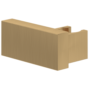 Villeroy &amp; Boch Universal Showers hand shower bracket TVC00045900076 square, wall mounting, brushed gold