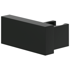 Villeroy &amp; Boch Universal Showers hand shower bracket TVC000459000K5 square, wall mounting, matt black