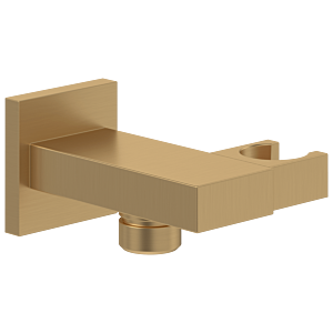 Villeroy & Boch Universal Showers Handbrausehalter TVC00046300076 eckig, Wandmontage, brushed gold