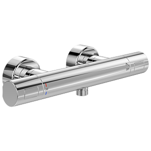 Villeroy & Boch Universal Taps & Fittings Brause-Thermostat TVS00001700061 rund, Wandmontage, chrom