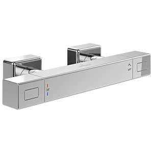 Mitigeurs et raccords universels Villeroy &amp; Boch thermostat de douche TVS00001800061 carré, montage mural, chromé