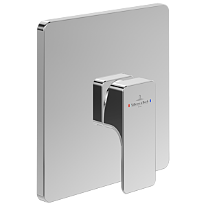 Set d&#39;installation finale Villeroy et Boch Subway 3.0 TVS11200200061 mitigeur de douche encastré, montage mural, chromé
