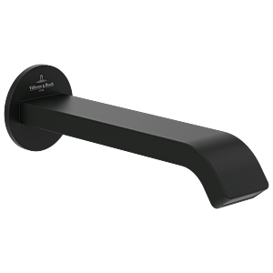 Villeroy and Boch Dawn bathtub spout TVT106505152K5 wall mounting, matt black