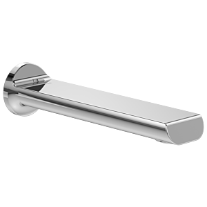 Villeroy and Boch Liberty bath spout TVT10700200061 with adjustable aerator, wall mounting, chrome