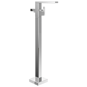 Villeroy und Boch Mettlach Einhebel-Badewannenarmatur TVT12600300061 bodenstehend, chrom