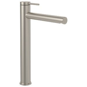 Villeroy and Boch Loop + Friends single lever basin mixer TVW10610615364 raised, without waste set, brushed nickel black