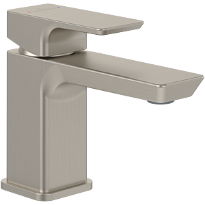 Villeroy and Boch Subway 3.0 single lever basin mixer TVW11200100164 without pop-up waste, brushed nickel black