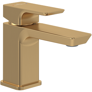 Villeroy et Boch Subway 3.0 monocommande mitigeur lavabo TVW11200100176 sans garniture de vidange , or brossé