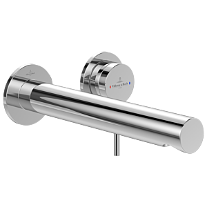 Villeroy and Boch Loop + Friends trim set TVZ10601000061 concealed two-hole single-lever basin mixer, without waste set, wall mounting, chrome