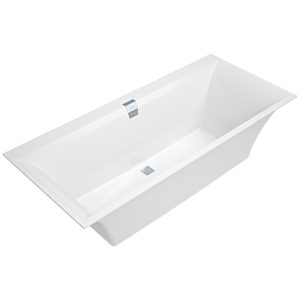 Villeroy & Boch Squaro Edge 12 bathtub UBQ170SQE2DV-01 built-in, 170 x 75 cm, Alpine White