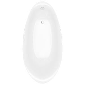 Villeroy and Boch Aveo new generation special Q194AVE9T1BCVRW 190 x 95 cm, special, free-standing, with waste set, stone white