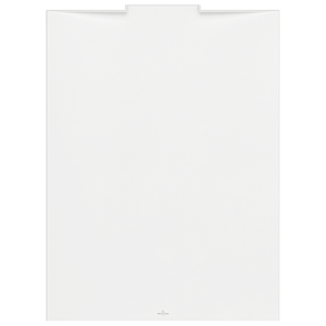 Receveur de douche Villeroy et Boch Wallway 1200x900x30mm rectangulaire UDQ1290WAL2BVRW installation affleurante Pierre Blanc