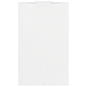 Receveur de douche Villeroy et Boch Wallway 1500x900x30mm re-carré UDQ1590WAL2BVRW installation affleurante Pierre Blanc
