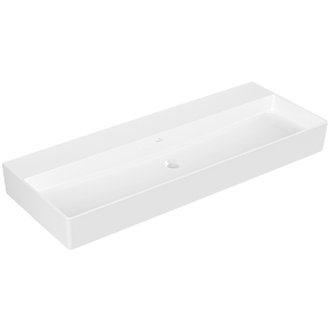 Villeroy und Boch Memento 2.0 Waschtisch 4A22C3R1 120x47cm, ohne Hahnloch & Überlauf, Weiß C+