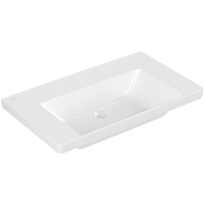Villeroy and Boch Subway 3.0 washbasin 4A708301 80x47cm, without tap hole / without overflow, white