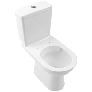 Villeroy et Boch sur pied WC 5661R001 36 x 67 cm, sortie horizontale, pour combinaison, blanc