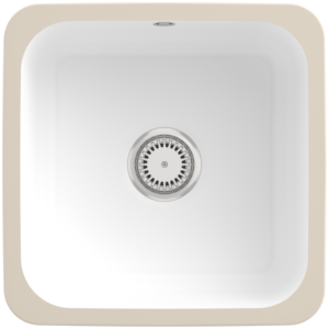 Villeroy and Boch 670301RW with waste set, manual operation, mounting kit, stone white