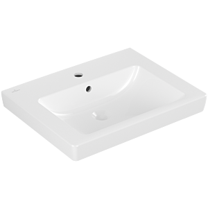 Villeroy & Boch Waschtisch Subway 2.0 71136GR1 60 x 47 cm, weiss Ceramicplus, mit Hahnloch