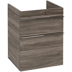 Venticello Villeroy et Boch vasque A92201RK 46,6x59x42,5cm, poignée chromée, Stone Oak